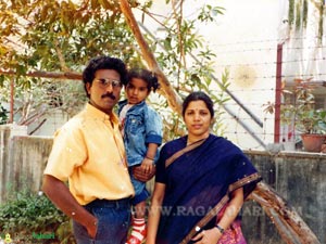 With my daughter on my marriage day, 1988