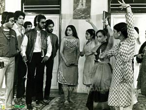 A still from the Hindi Movie Inkilab, 1984