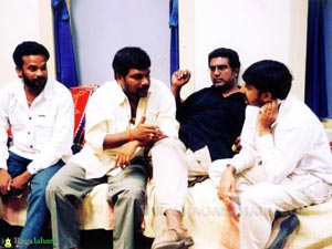 With Krishnavamshi and Teja