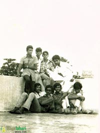 As a student in A.C.College Guntur,1976 ,