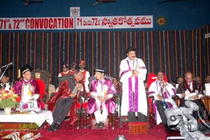 Chiranjeevi Convocation