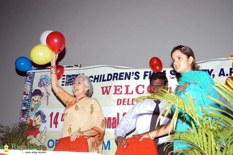 Sania Mirza @ International Children's Film Festival
