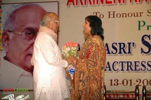 ANR Award Presented to Shabana Azmi