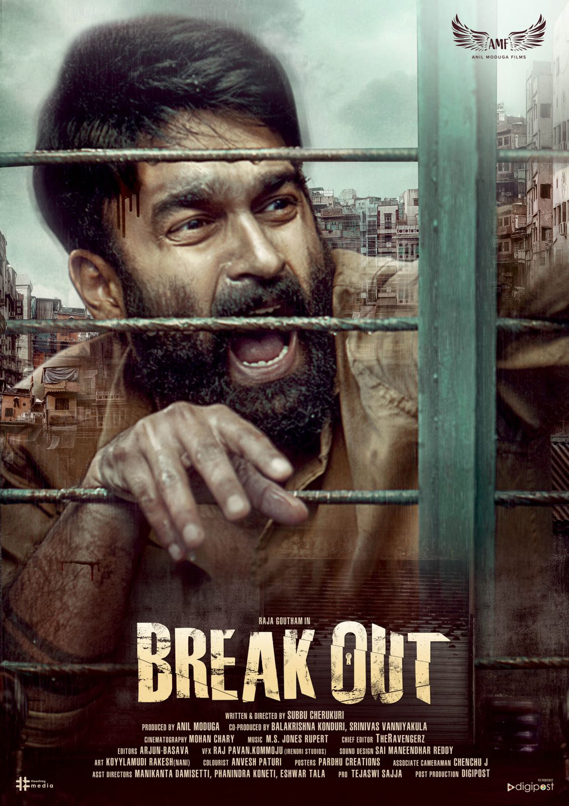  Break Out Raja Goutham s First Look Poster Is Out 