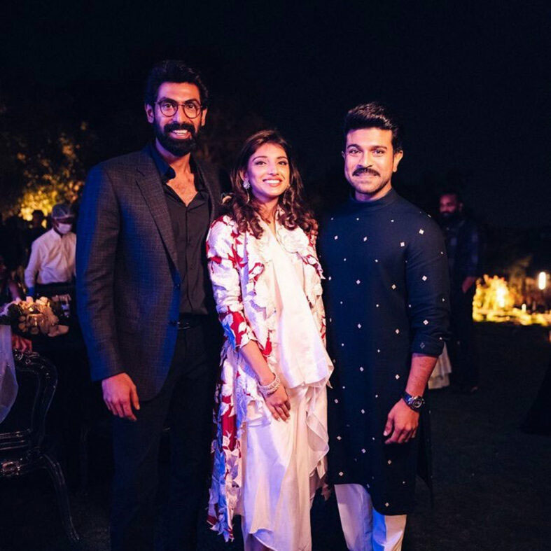 Ram Rana Rana Daggubati And Ram Charan Teja