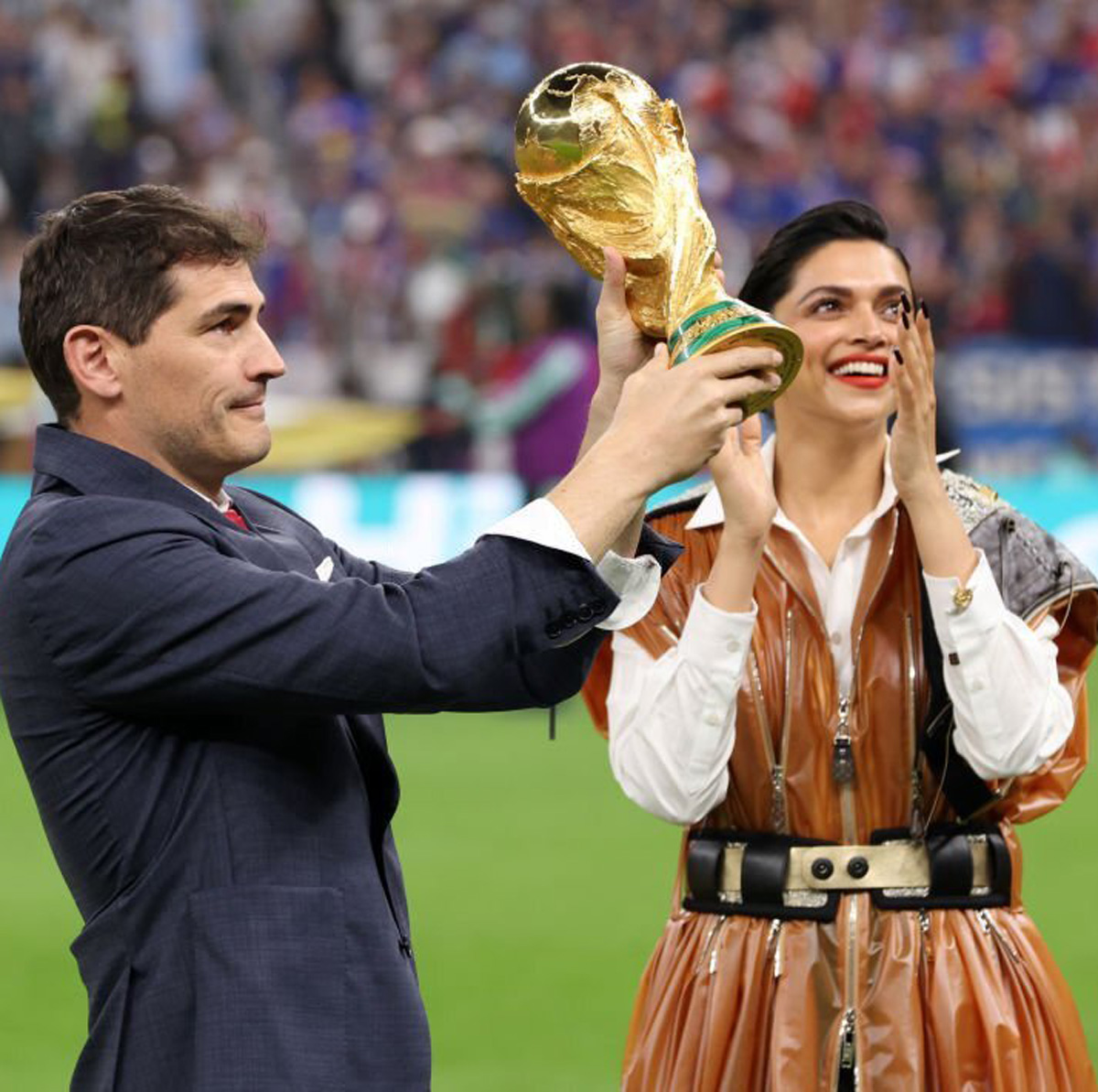 Deepika Padukone's Outfit From FIFA World Cup Final Criticized