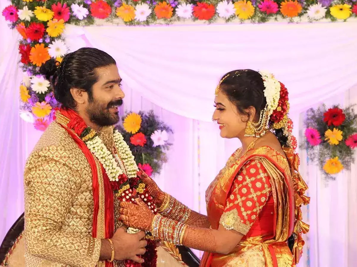 Super Singer Srinivas Marriage Photos