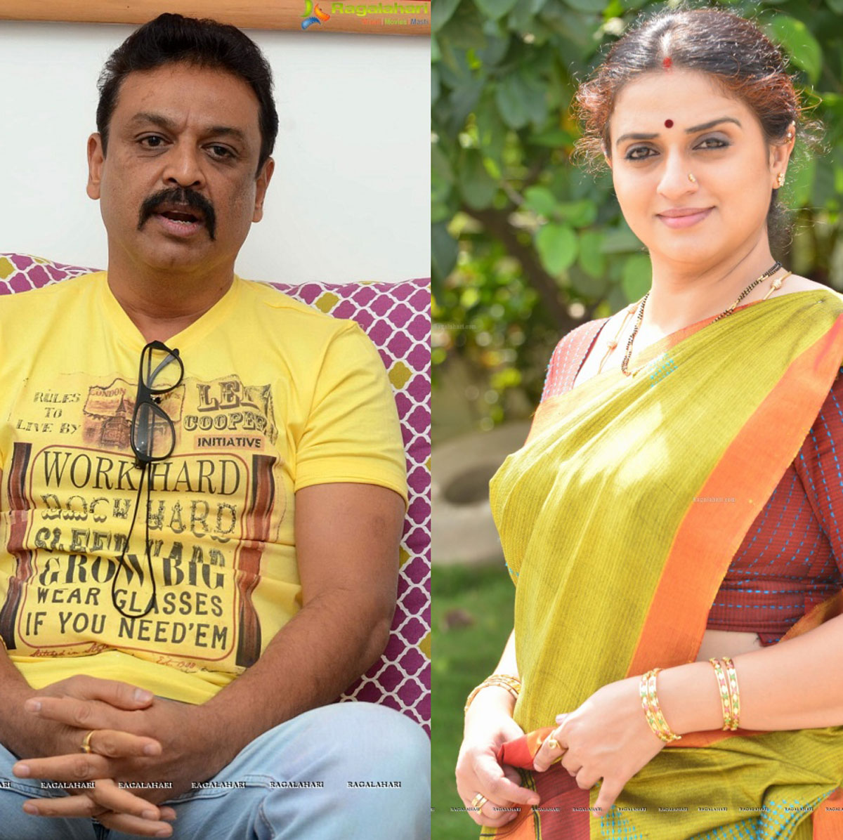 VK Naresh brings Pavitra Lokesh to hospital